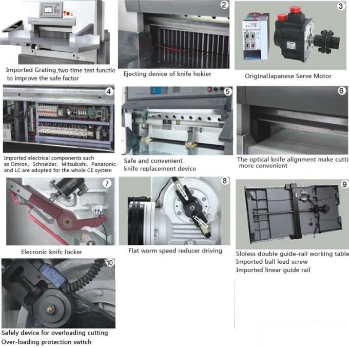 Digital Industrial Paper Cutting Machine Automatic With Program Control