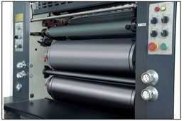 2 Color Flatbed Offset Printing Machine with Numbering and Perforating