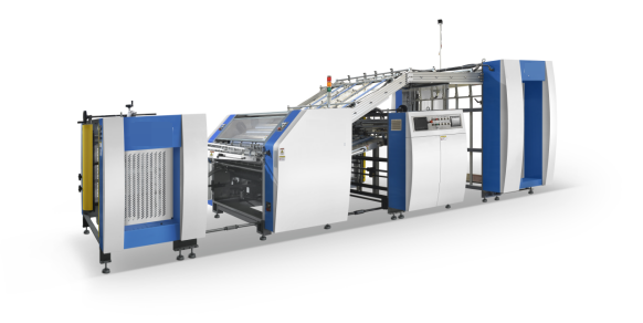 PRY-1100JBK Automatic Cardboard Flute Laminating Machinery 1