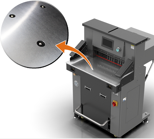 H5010L Hydraulic Variable Frequency Microcomputer Program Control Paper Cutter Machine 8