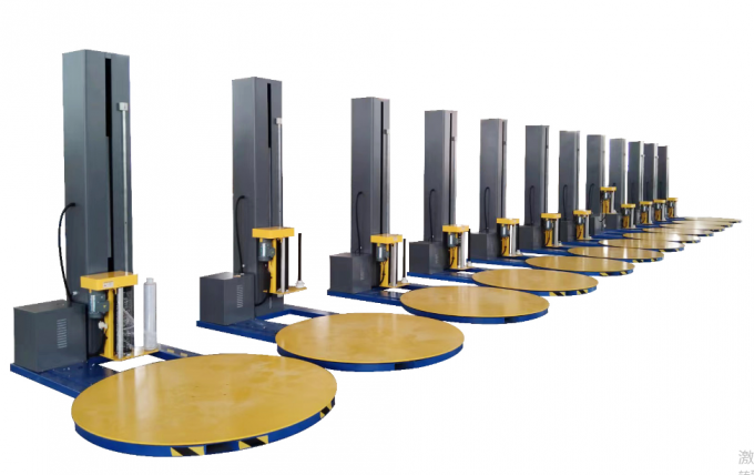 BL1650P Electric Automatic Pallet Stretch Film Wrapping Machine for Food Beverage Textiles Commodity Chemical Apparel 1