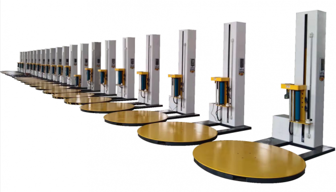 BL1650P Electric Automatic Pallet Stretch Film Wrapping Machine for Food Beverage Textiles Commodity Chemical Apparel 2