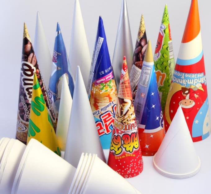 PRY-220/300 High Speed Ice Cream Cone Type Paper Cup Sleeve Forming Making Machine 2