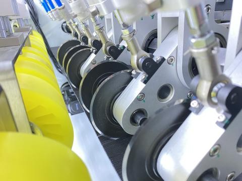 PRY-1800 Single Pass Automatic Carton Box Sample Cutting Machine 5