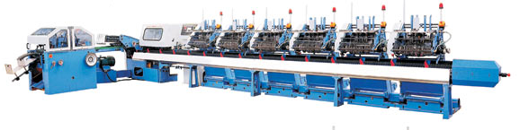 PRY-8D Gathering and Book Saddle Stitching and Trimming Machine 1