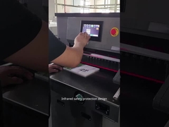 H498T Touch Screen Hydraulic Paper Cutter Machine