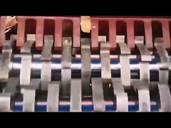 Double Shafts Crushing Books Thick Waste Paper Shredder Machine