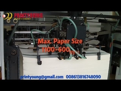 2000KG New Paper Bag Making Machine 127-300g Weight