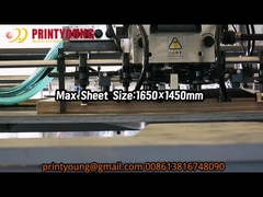 PRY-E Fully Automatic Flute Laminator Machine with ±1mm Fitting Precision