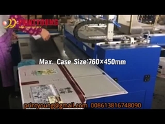 BSJ-450 Semi Automatic Notebooks Diary Hardcover Blank Sheets Lined Sheets Case Maker Machine