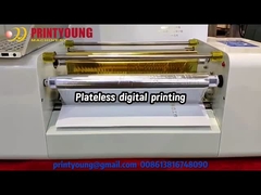 PRY-360D Automatic Plate less Digital Sheet Hot Gold Silver Foil Stamping Printer Machine