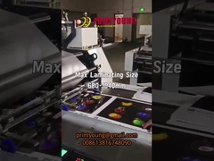 YFMB Semi Automatic Hydraulic Pressuring System Both Pre-Glued and Glue-Less Film Laminating Machine