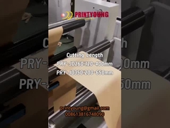 PRY-JD350 V Shape Sharp Bottom Snack Food Dry Fruit Paper Bag Making Forming Machine