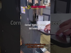 PRY-100 Electric Paper Round Straight Corner Cutting Machine