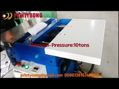 YP-480 Professional 10 Tons Nominal Pressure Hydraulic Hard Cover Book Presser Machine