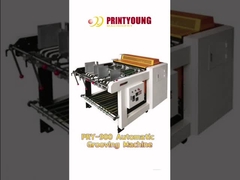 PRY-900 Automatic 80 Pcs/Min Cardboard V and U Shape Grooving Machine