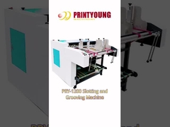 PRY-1200 Automatic Slotting Gray Paperboard Grooving Machinery
