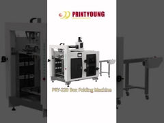 PRY-220 Full-Automatic Aircraft Cardboard Box Folding Forming Machine