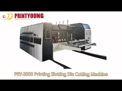 PRY-2000 Automatic Lead Edge Three Colors Flexo Printing Slotting and Die Cutting Machinery