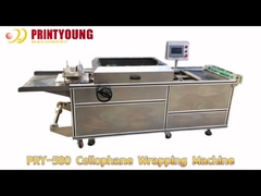PRY-580 Semi Automatic Tree-Dimensional Cellophane Over Wrapping Machine