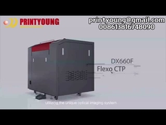 DX660F 4000dpi Digital Flexo CTP Plates Making Machine