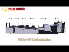 SGJ-1050,1450 Fully Automatic High Speed Paper Spot UV Coating Glazing Machine