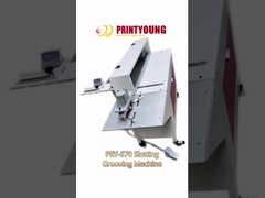 PRY-670 Pneumatic Slotting Cardboard V Grooving Cutting Machine