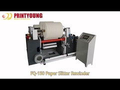 PRYFQ-150 Cash Register Kraft Thermal Paper Roll Slitter Rewinder Machine