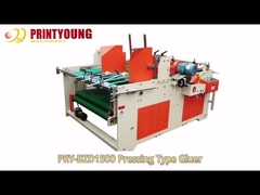 PRY-BZD1500 Semi-Automatic 56 m/min Pressing Type Gluer Machine