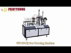 PRY-50CHJ Automatic 30 ~ 40 times/min Food PE Coated Paper Lunch Box Forming Making Machine