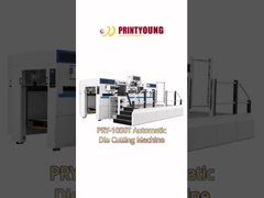 PRY-1050T Automatic Flatbed Hot Stamping Deep Embossing Various Paper Die Cutting Machine