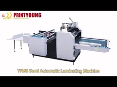 YFMB-1400 Semi Automatic Split Pre-Coated Thermal OPP PET PVC Film Laminating Machine