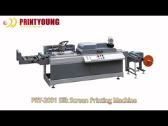 PRY-2001 Automatic One Color Ribbon Label Silk Screen Printing Machine