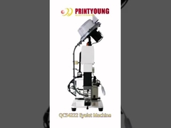 QC54222 Semi-Automatic Shoe Buttonhole Eyeleting Press Punching Making Machine