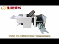 Gar03-4+K Desktop Paper Cross Folding Machine with Knife