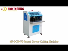 MF-DCM470 Double Head Paper Round Corner Cutting Machine