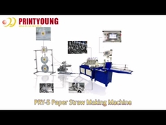 PRY-5 Automatic 40m Speed Paper Straw Making Machine