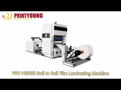 PRY-ER Roll to Roll Fully Automatic Vertical Film Laminating Machine
