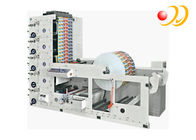 Paper Cup 6 Color Flexo Printing Machine High Speed Unwinding