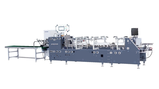 PRYL-600 Automatic Paperboard Box Folder Gluer Machine For Three Dimensional Box