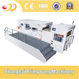 Automatic Flat Bed Die Cutting Machine For Cardboard Boxes White Board