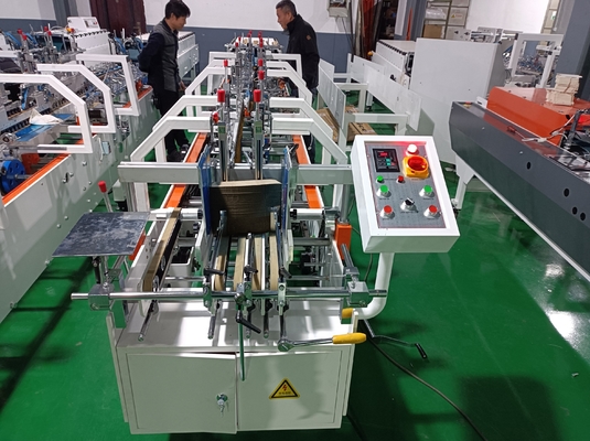 ZH-500B Folding And Gluing Machine For Paper Cup Coffee Sleeve