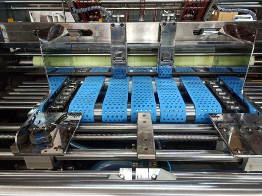 120-500gsm Automatic Paperboard Corrugated Flute Laminating Machine For Front And Back