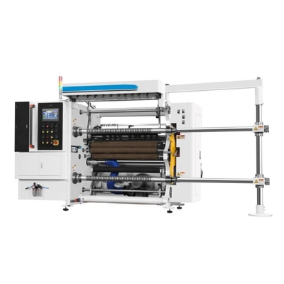 PRY-D1300 Plastic Film Paper Jumbo Roll Slitting And Rewinding Machine PLC Controlled High Speed