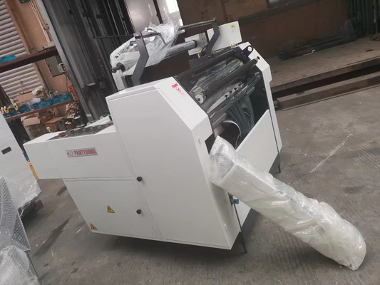 YFMB Semi Automatic Hydraulic Pressure System Both Pre-Glued And Glue-Less Film Laminating Machine