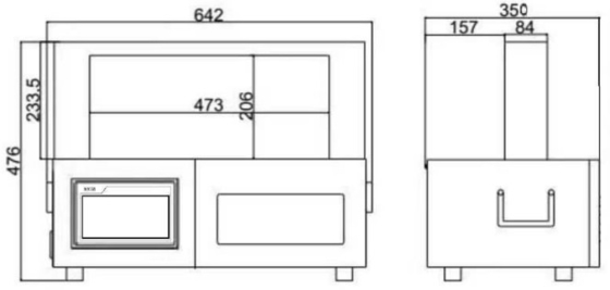 Heating Sealing OPP Film Or Laminated Paper Edge Banding Machine Semi Automatic Grade