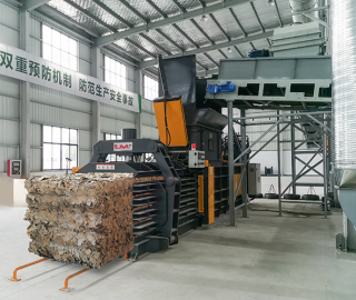 JPW100QT-DZ Horizontal Full Automatic Continuous Waste Paper Recycling Press Baler