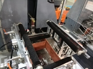 Semi Automatic 25pcs/Min Rigid Gift Box Making Machine 3mm Cardboard Thickness