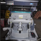 Industrial Letterpress Paper Die Cutting Machine 19kw For Thermo Printing