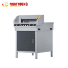 Poster Book Guillotine Paper Cutting Machine Infrared For Safety Operation